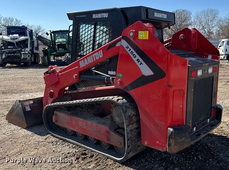 image for item YA0328 2022 Manitou 2150RT tracked skid steer loader