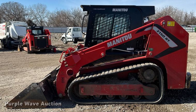 image for item YA0328 2022 Manitou 2150RT tracked skid steer loader