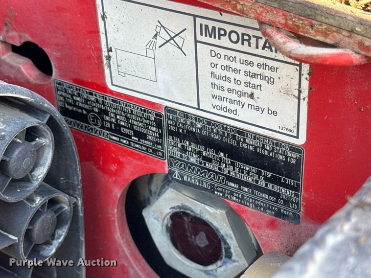 image for item YA0328 2022 Manitou 2150RT tracked skid steer loader