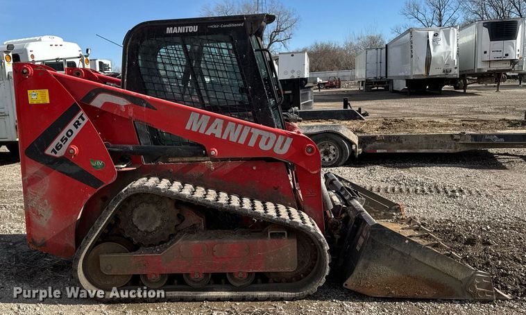 image for item YA0329 2022 Manitou 1650RT tracked skid steer loader