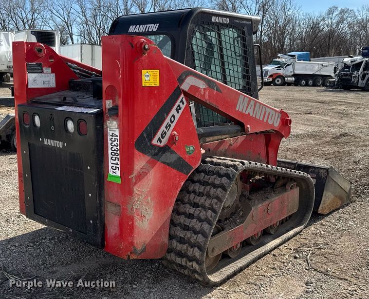 image for item YA0329 2022 Manitou 1650RT tracked skid steer loader