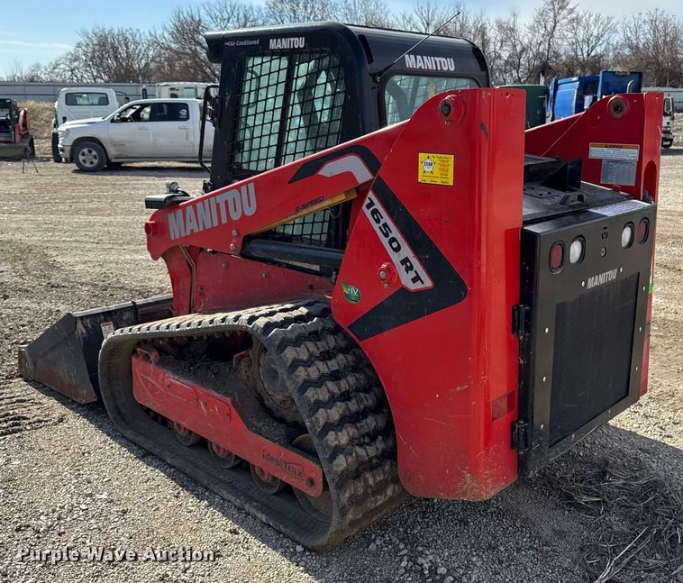 image for item YA0329 2022 Manitou 1650RT tracked skid steer loader
