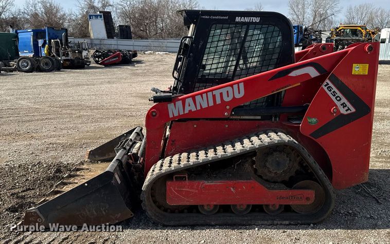 image for item YA0329 2022 Manitou 1650RT tracked skid steer loader