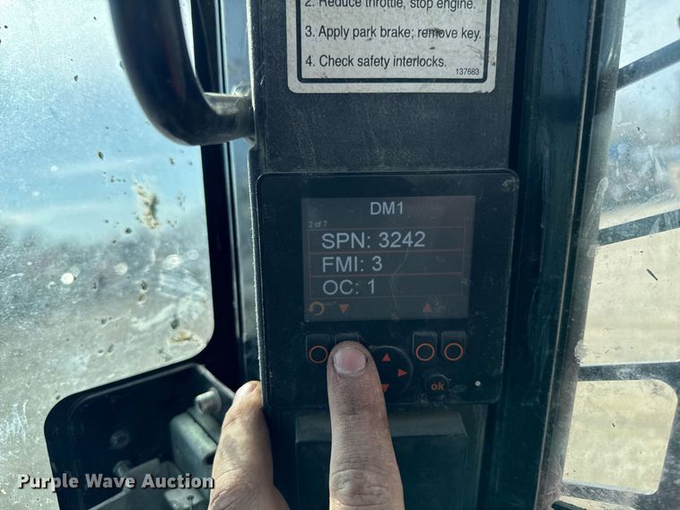 image for item YA0329 2022 Manitou 1650RT tracked skid steer loader