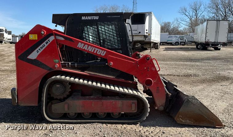 image for item YA0330 2021 Manitou 2150 RT tracked skid steer loader