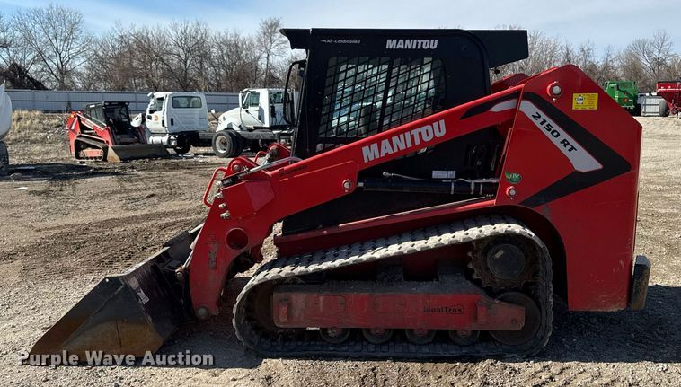 image for item YA0330 2021 Manitou 2150 RT tracked skid steer loader