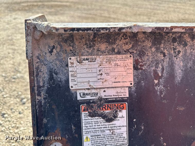 image for item YA0330 2021 Manitou 2150 RT tracked skid steer loader