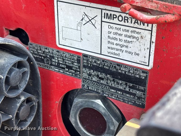 image for item YA0330 2021 Manitou 2150 RT tracked skid steer loader