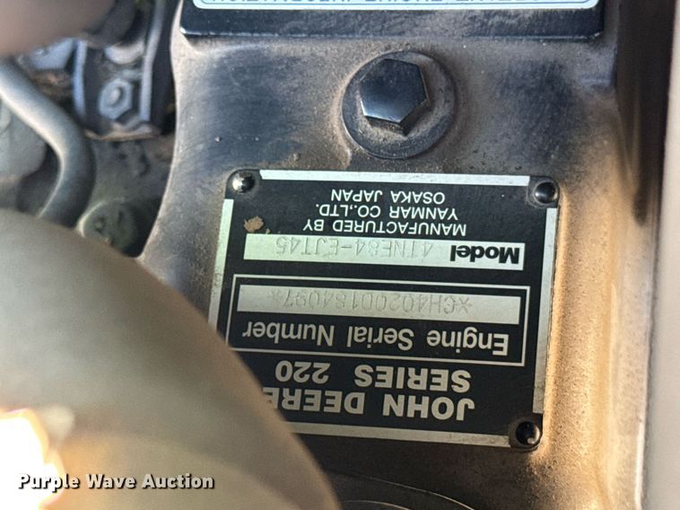 image for item DH9872 2003 John Deere 4510 tractor