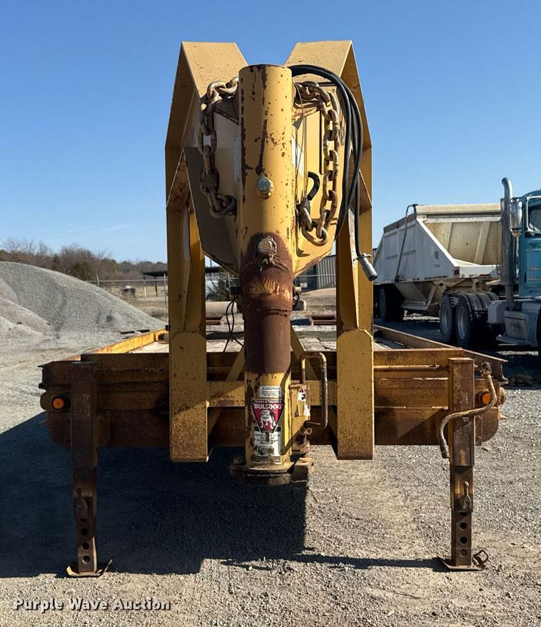 image for item DM5587 2012 Belshe FB30 equipment trailer