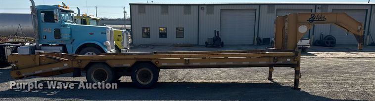 image for item DM5587 2012 Belshe FB30 equipment trailer