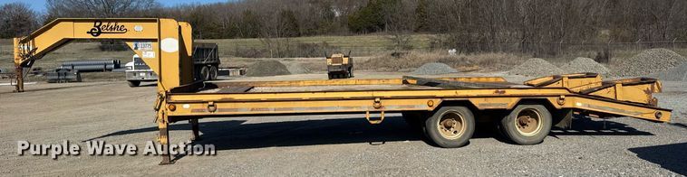 image for item DM5587 2012 Belshe FB30 equipment trailer