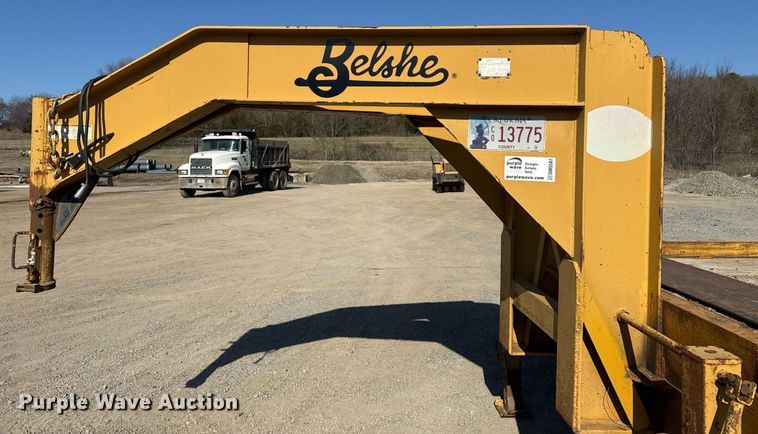 image for item DM5587 2012 Belshe FB30 equipment trailer