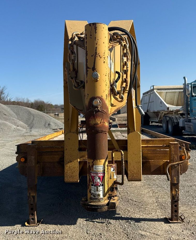 image for item DM5587 2012 Belshe FB30 equipment trailer