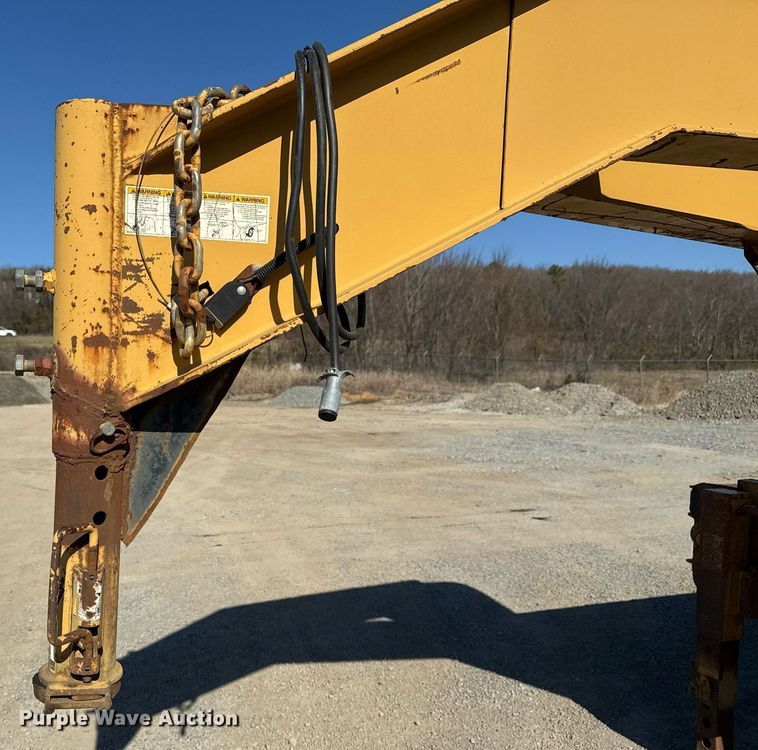 image for item DM5587 2012 Belshe FB30 equipment trailer