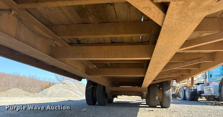 image for item DM5587 2012 Belshe FB30 equipment trailer