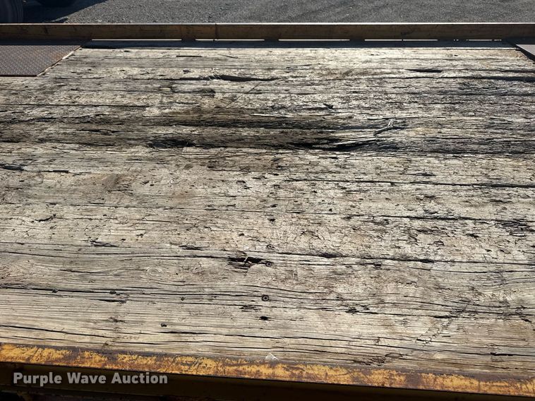 image for item DM5587 2012 Belshe FB30 equipment trailer