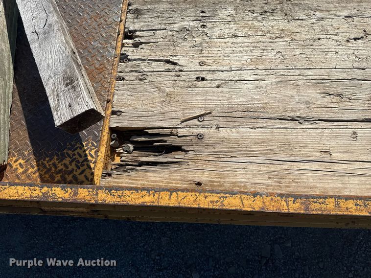 image for item DM5587 2012 Belshe FB30 equipment trailer