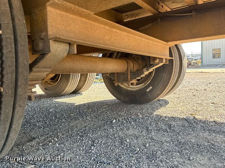 image for item DM5587 2012 Belshe FB30 equipment trailer