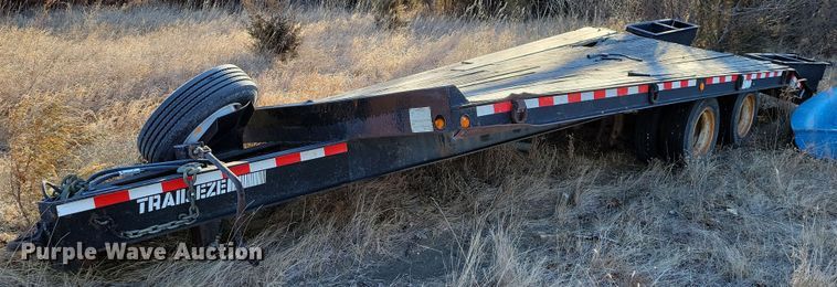 image for item DN3689 2003 Dakota Manufacturing Trail- Eze TE40R24 equipment trailer