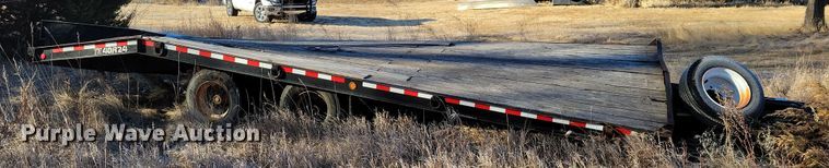 image for item DN3689 2003 Dakota Manufacturing Trail- Eze TE40R24 equipment trailer