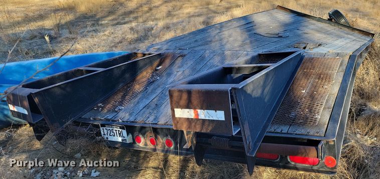 image for item DN3689 2003 Dakota Manufacturing Trail- Eze TE40R24 equipment trailer