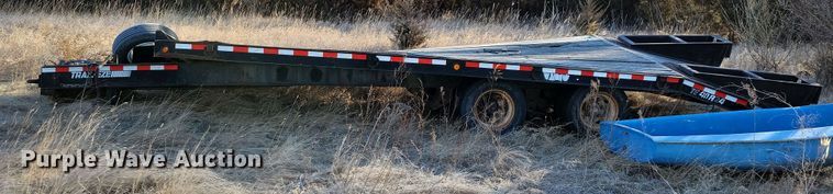 image for item DN3689 2003 Dakota Manufacturing Trail- Eze TE40R24 equipment trailer