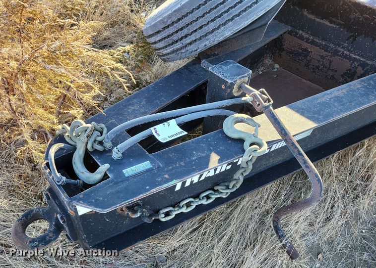 image for item DN3689 2003 Dakota Manufacturing Trail- Eze TE40R24 equipment trailer