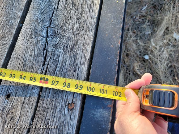 image for item DN3689 2003 Dakota Manufacturing Trail- Eze TE40R24 equipment trailer