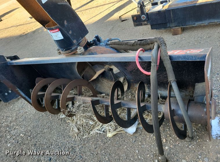 image for item DN3693 Quick Attach Attachments, Inc. 2410X skid steer snow blower