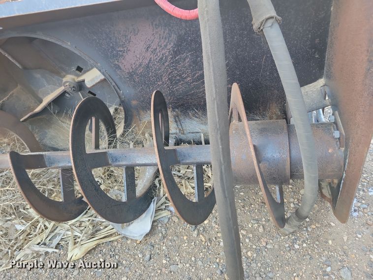 image for item DN3693 Quick Attach Attachments, Inc. 2410X skid steer snow blower