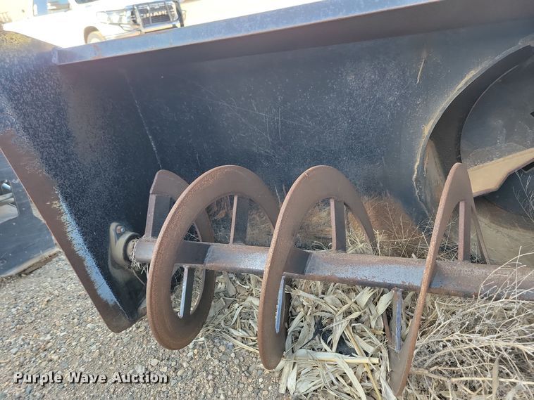 image for item DN3693 Quick Attach Attachments, Inc. 2410X skid steer snow blower