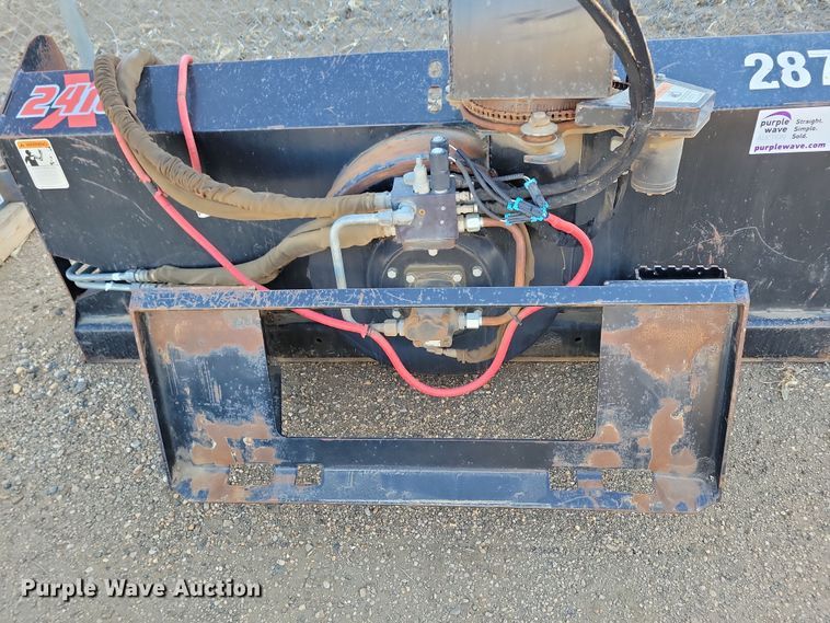 image for item DN3693 Quick Attach Attachments, Inc. 2410X skid steer snow blower
