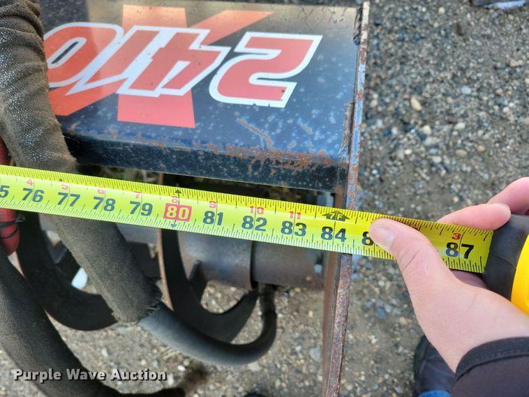 image for item DN3693 Quick Attach Attachments, Inc. 2410X skid steer snow blower