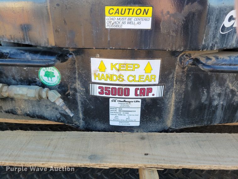 image for item DN3696 Challenger Lifts four post automotive lift