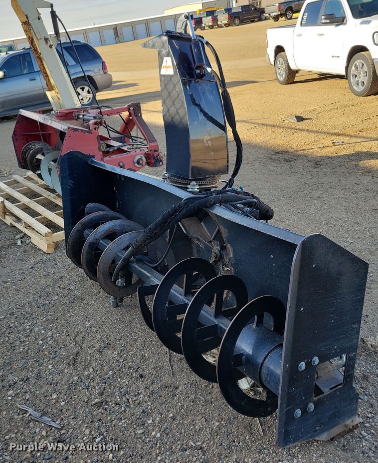 image for item DN3698 Quick Attach Attachments, Inc. 2410X skid steer snow blower