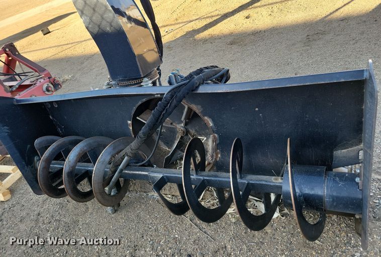 image for item DN3698 Quick Attach Attachments, Inc. 2410X skid steer snow blower