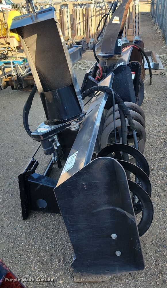 image for item DN3698 Quick Attach Attachments, Inc. 2410X skid steer snow blower