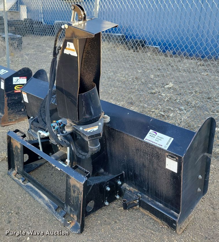 image for item DN3698 Quick Attach Attachments, Inc. 2410X skid steer snow blower