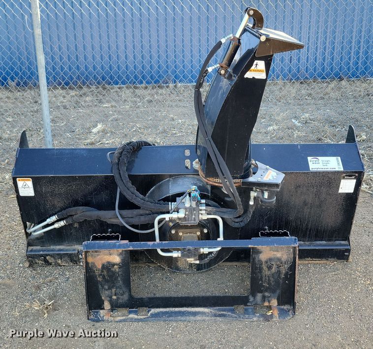 image for item DN3698 Quick Attach Attachments, Inc. 2410X skid steer snow blower