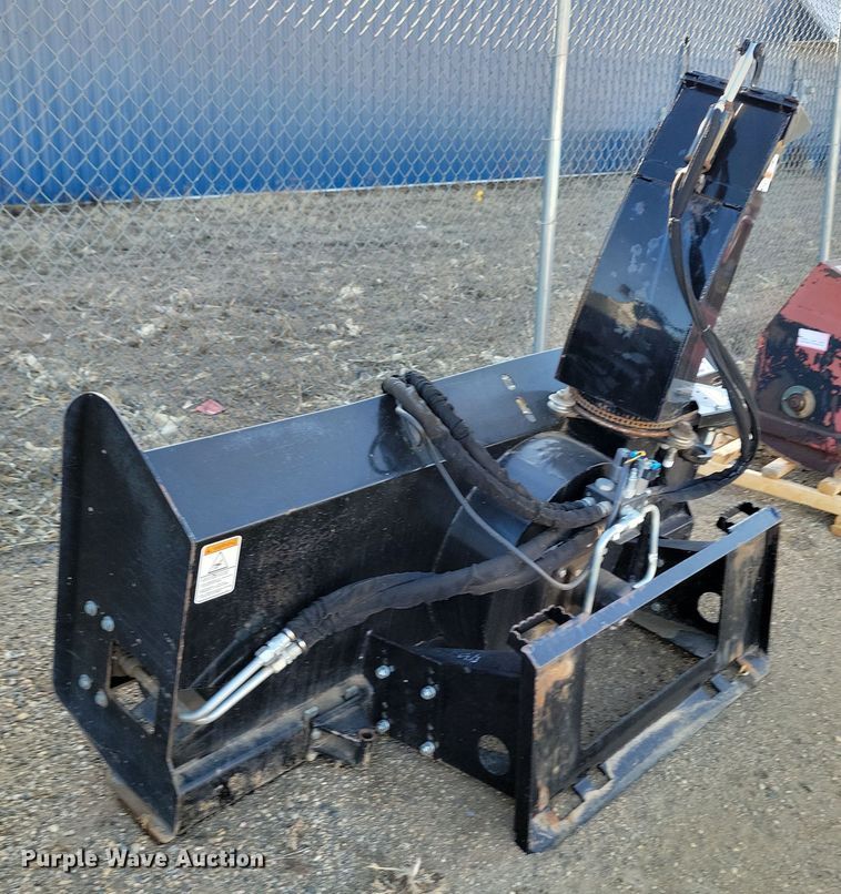 image for item DN3698 Quick Attach Attachments, Inc. 2410X skid steer snow blower