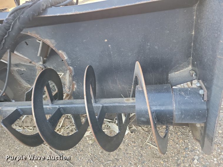 image for item DN3698 Quick Attach Attachments, Inc. 2410X skid steer snow blower