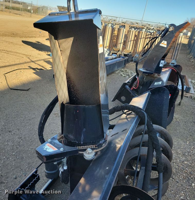 image for item DN3698 Quick Attach Attachments, Inc. 2410X skid steer snow blower