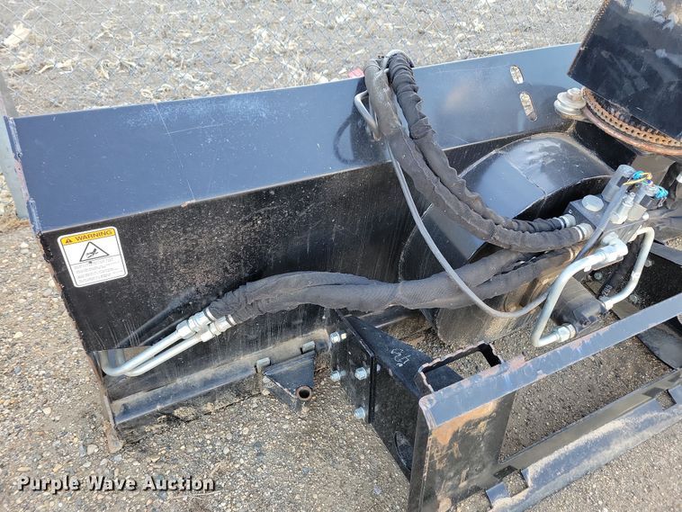 image for item DN3698 Quick Attach Attachments, Inc. 2410X skid steer snow blower