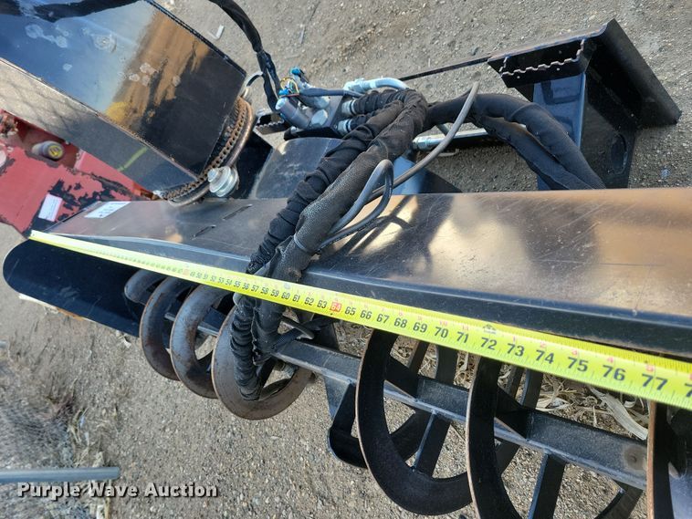 image for item DN3698 Quick Attach Attachments, Inc. 2410X skid steer snow blower