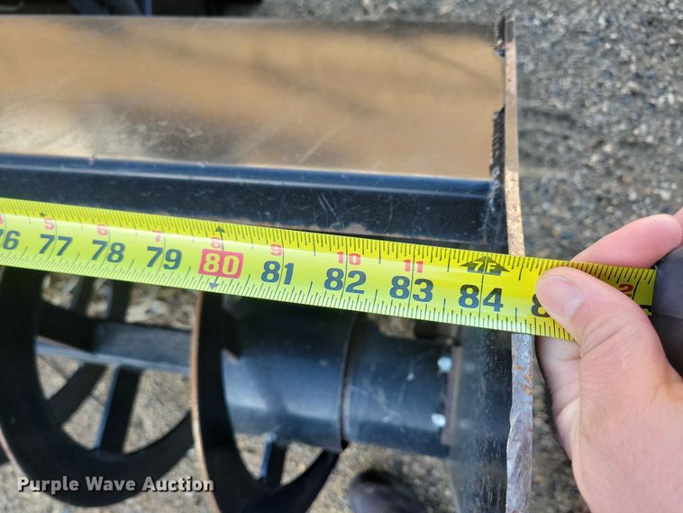 image for item DN3698 Quick Attach Attachments, Inc. 2410X skid steer snow blower