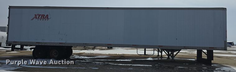 image for item DO7770 1987 Fruehauf FB91 dry van trailer