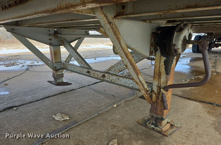 image for item DO7770 1987 Fruehauf FB91 dry van trailer