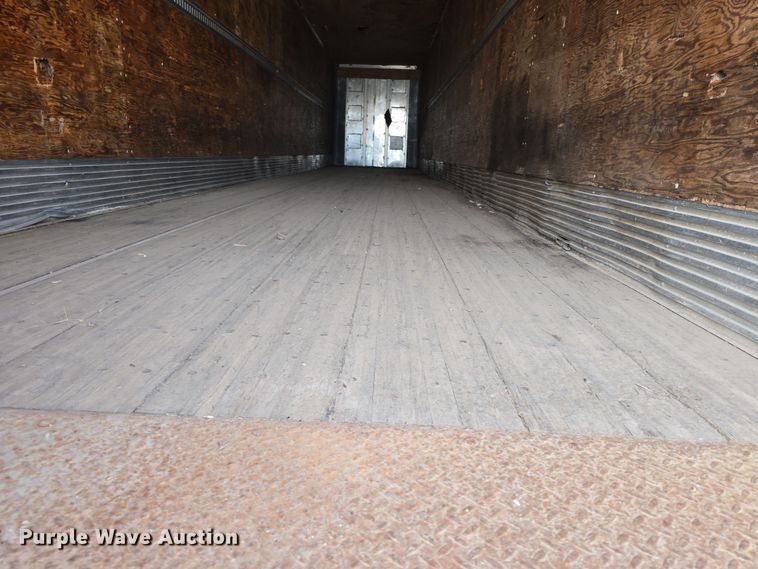 image for item DO7770 1987 Fruehauf FB91 dry van trailer