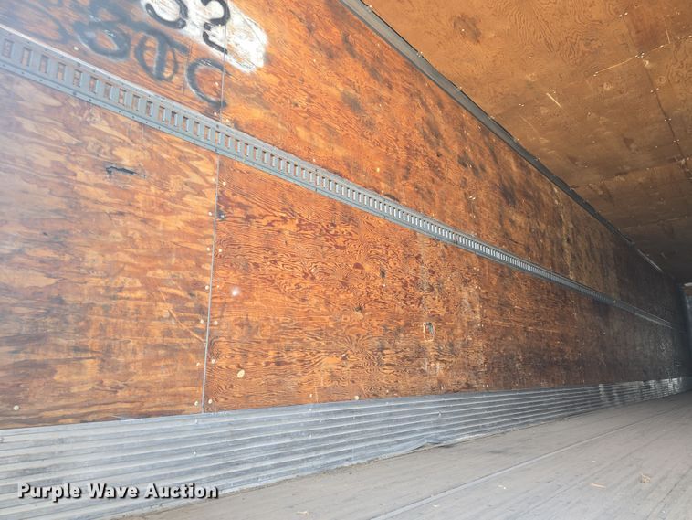 image for item DO7770 1987 Fruehauf FB91 dry van trailer